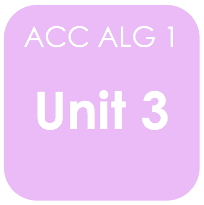 Acc Alg 1-Unit 3 